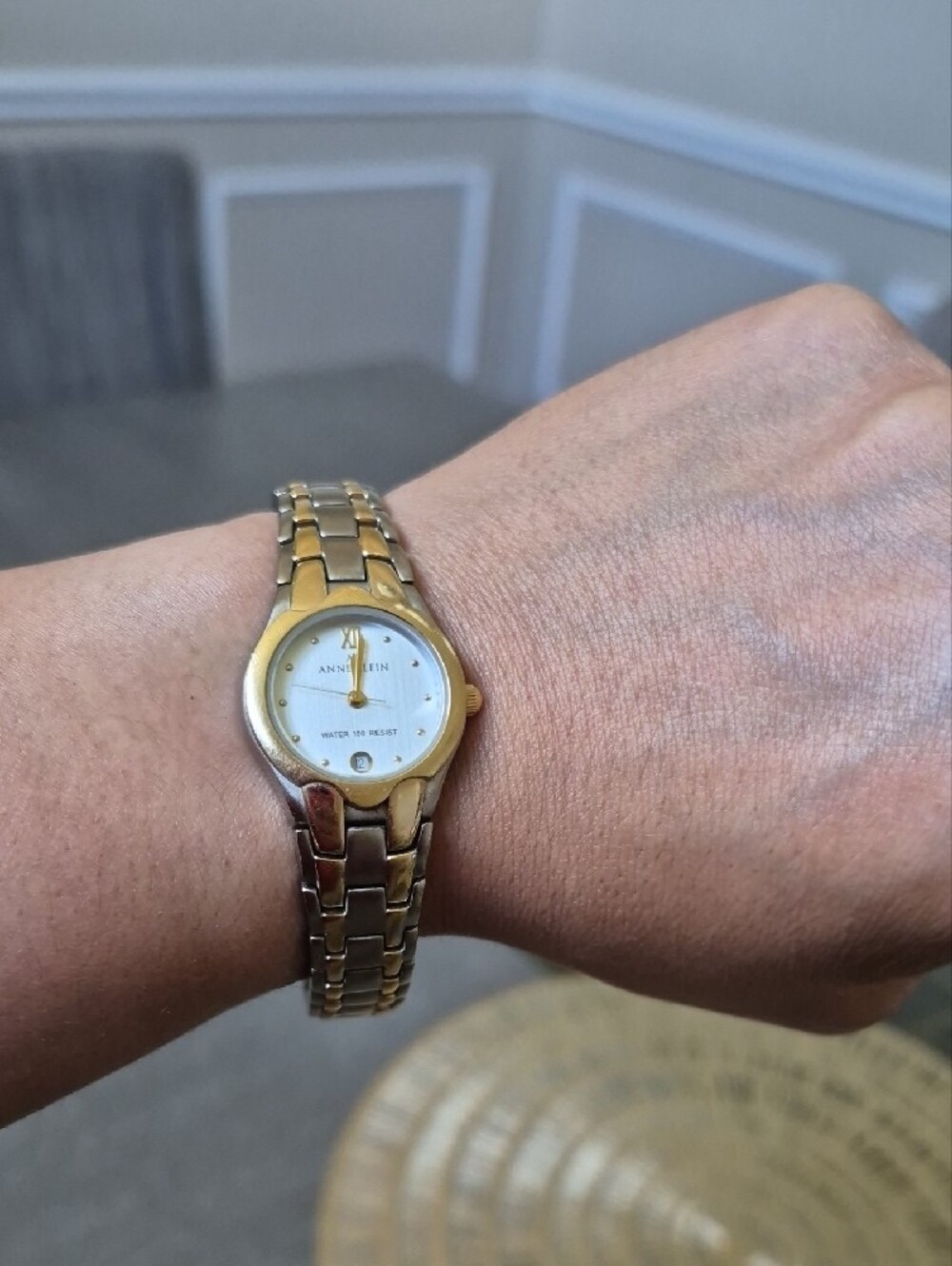 Anne Klein Two-Tone Women's Bracelet Watch - Gold & Silver - Picture 10 of 10